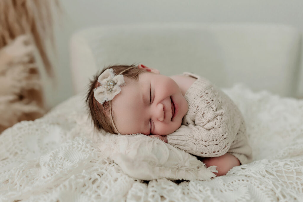 Newborn Baby Smiling